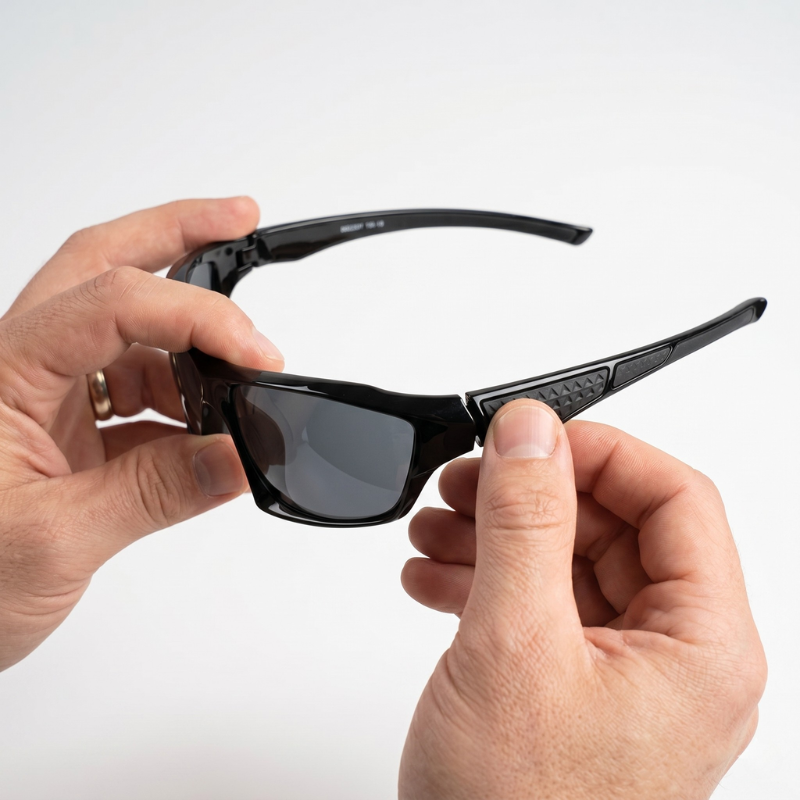 Sportliche UV400 Sonnenbrille für Herren & Damen mit Polarisierung | Optimaler Schutz und klare Sicht bei Outdoor-Aktivitäten 6