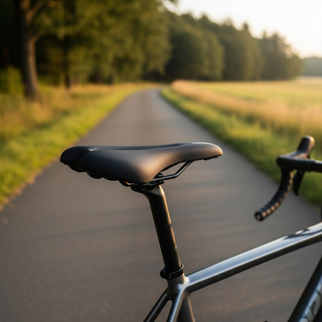 Sportlicher Fahrradsattel | Ergonomischer Sattel mit Atmungsaktiver Oberfläche | Ideal für Herren und Langen Fahrkomfort 6
