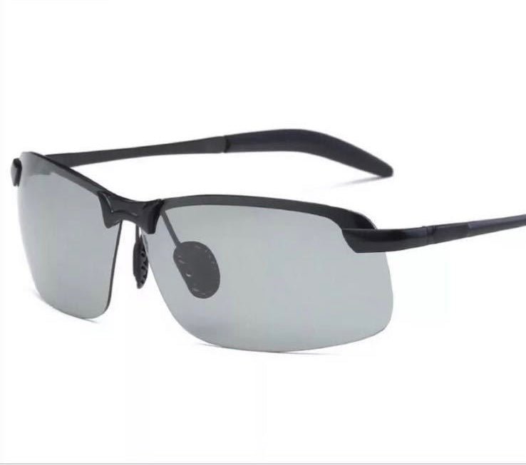 Stylische Sonnenbrille Herren/Damen | Selbsttönend mit UV400-Schutz | Polarisierte Gläser für Maximale Sichtklarheit 0