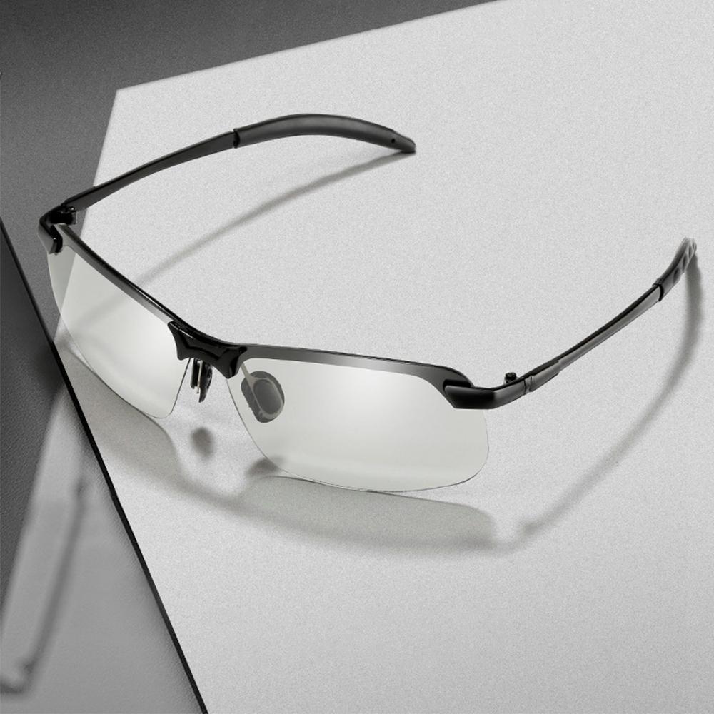 Stylische Sonnenbrille Herren/Damen | Selbsttönend mit UV400-Schutz | Polarisierte Gläser für Maximale Sichtklarheit 1
