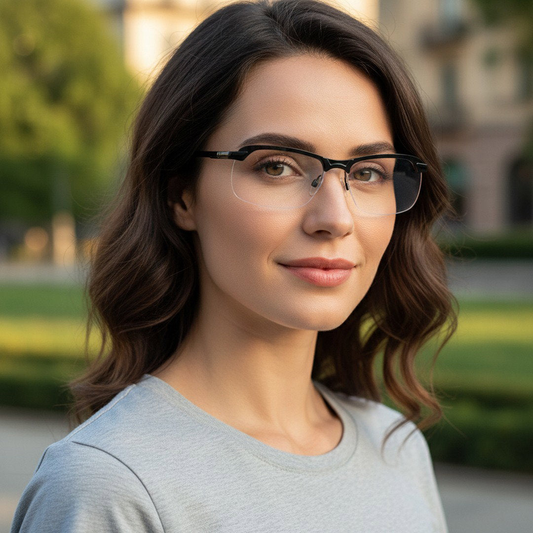 Stylische Sonnenbrille Herren/Damen | Selbsttönend mit UV400-Schutz | Polarisierte Gläser für Maximale Sichtklarheit 4