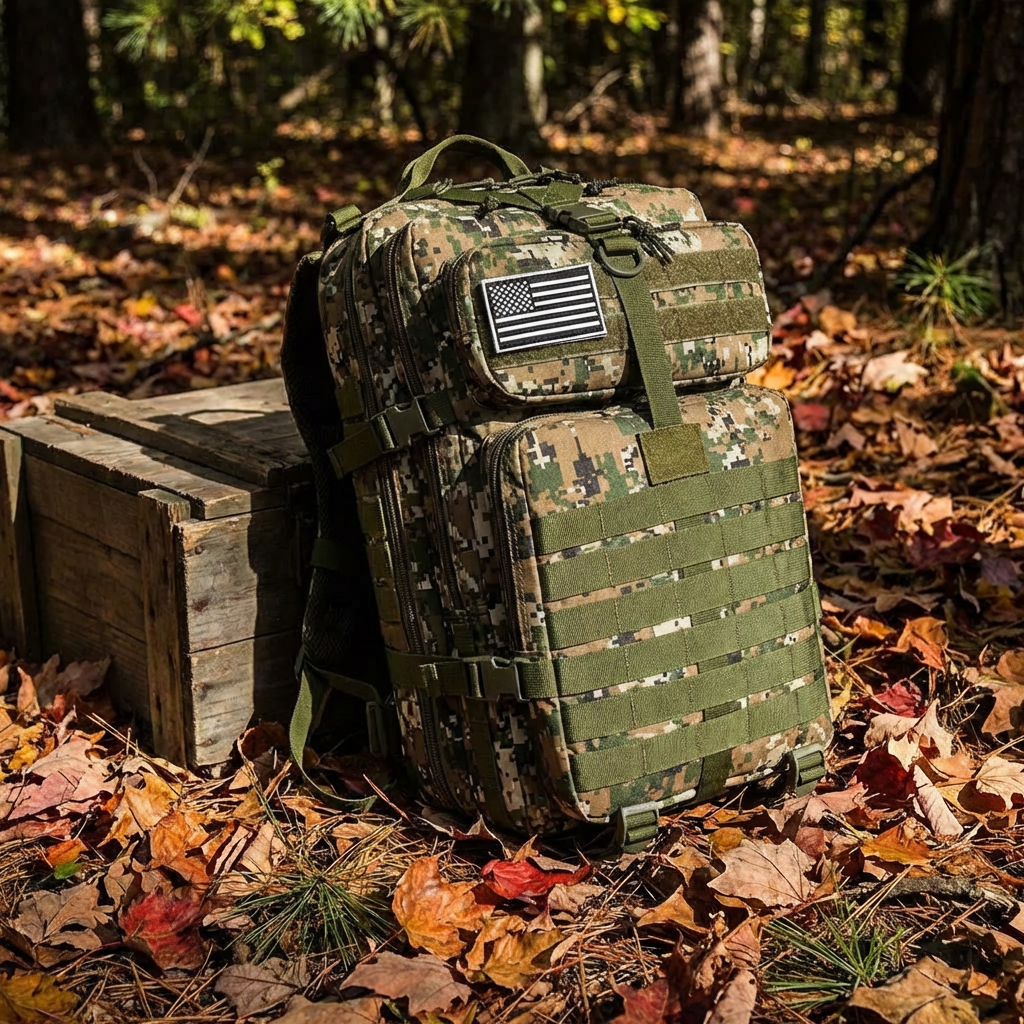 Taktischer Rucksack Herren | Robustes Design mit Wasserabweisendem Material | Ideal für Outdoor-Aktivitäten und Abenteuer 2