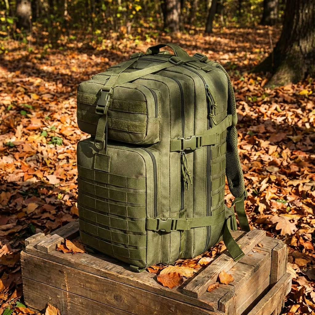 Taktischer Rucksack Herren | Robustes Design mit Wasserabweisendem Material | Ideal für Outdoor-Aktivitäten und Abenteuer 2