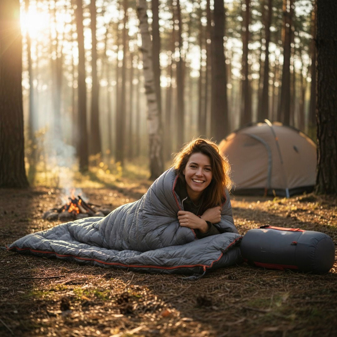 ThermoComfort | Schlafsack Winter mit Wärmeisolierung | Leicht und Kompakt für Optimalen Schlafkomfort 1