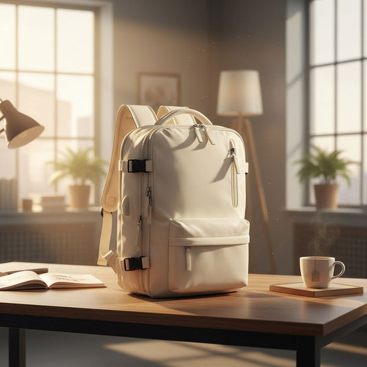Travelcore | Rucksack Damen mit Separatem Schuhfach | Stilvoller Begleiter für Reisen und Alltag 0