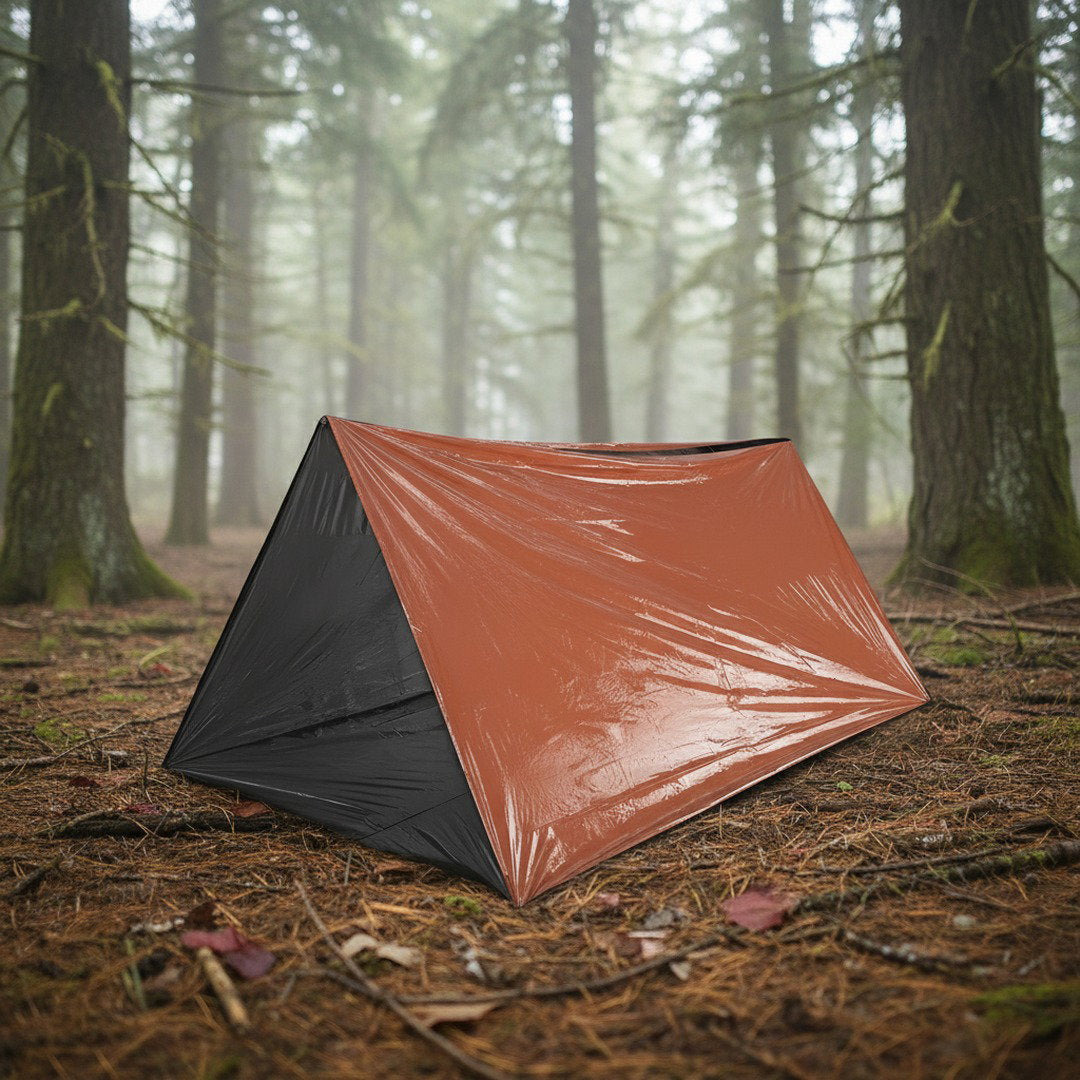 Überlebensunterkunft | Leichtes Notfallzelt mit Schneller Montage | Wetterbeständiger Schutz für Outdoor-Abenteuer 5