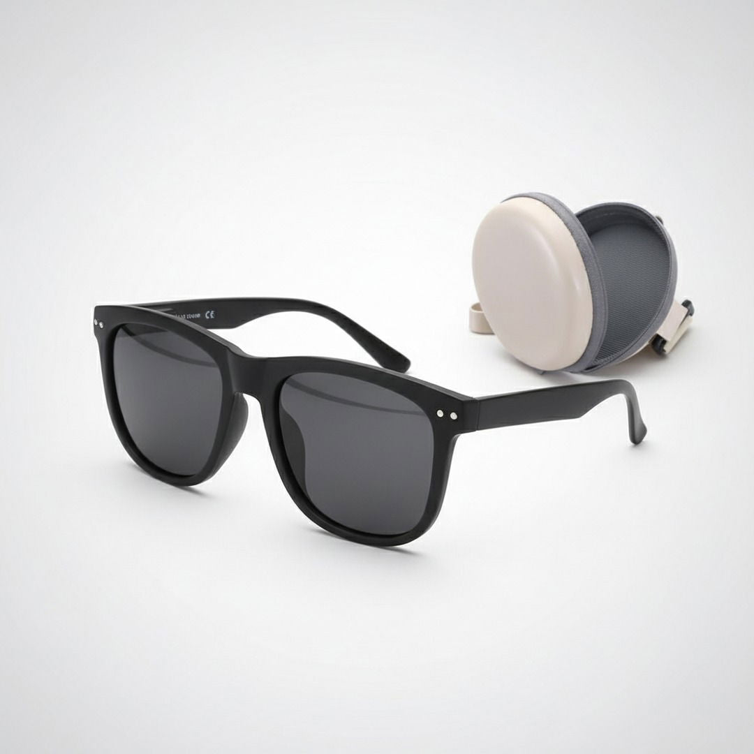 Unisex Faltbare Polycarbonat Sonnenbrille | Retro Ovales UV400 Schutzaccessoire für Sommer 2025 0
