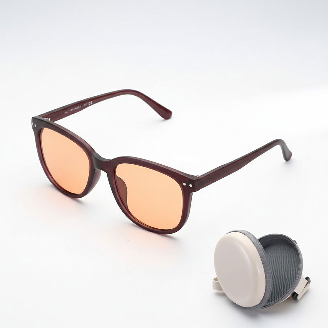 Unisex Faltbare Polycarbonat Sonnenbrille | Retro Ovales UV400 Schutzaccessoire für Sommer 2025 0