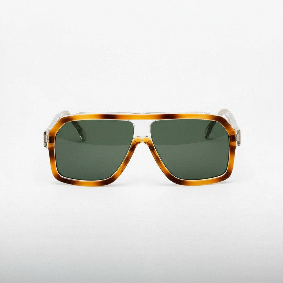 Unisex Oversized Punk-Sonnenbrille | Robuste Winddichte UV400 Schutzbrille für Sommer 8