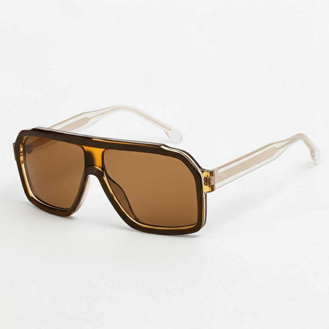 Unisex Oversized Punk-Sonnenbrille | Robuste Winddichte UV400 Schutzbrille für Sommer 8