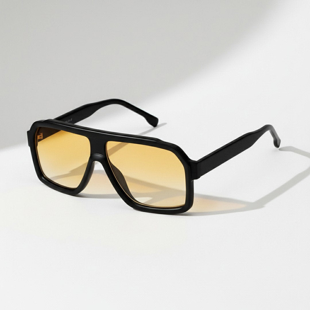 Unisex Oversized Punk-Sonnenbrille | Robuste Winddichte UV400 Schutzbrille für Sommer 8