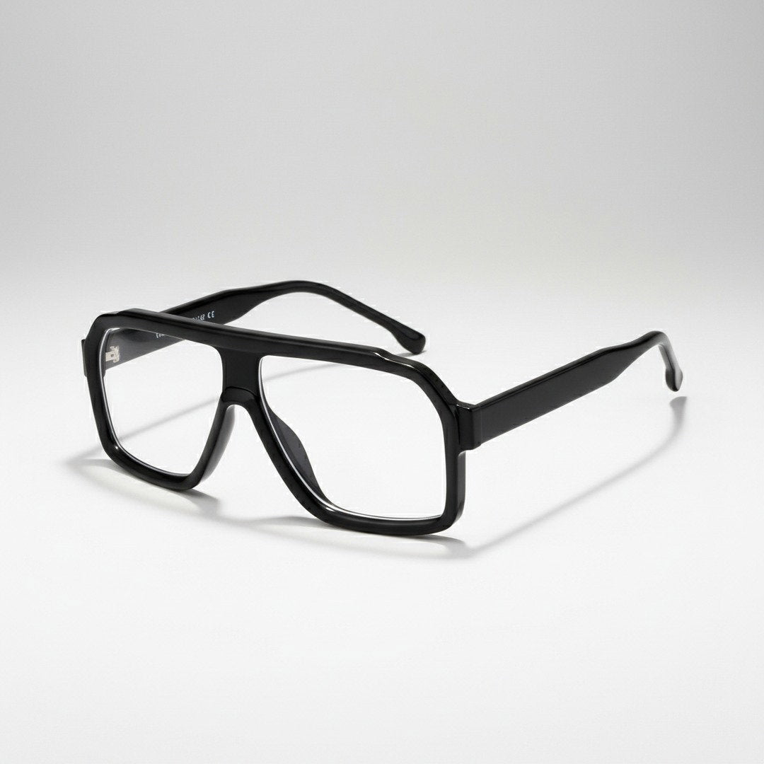Unisex Oversized Punk-Sonnenbrille | Robuste Winddichte UV400 Schutzbrille für Sommer 8