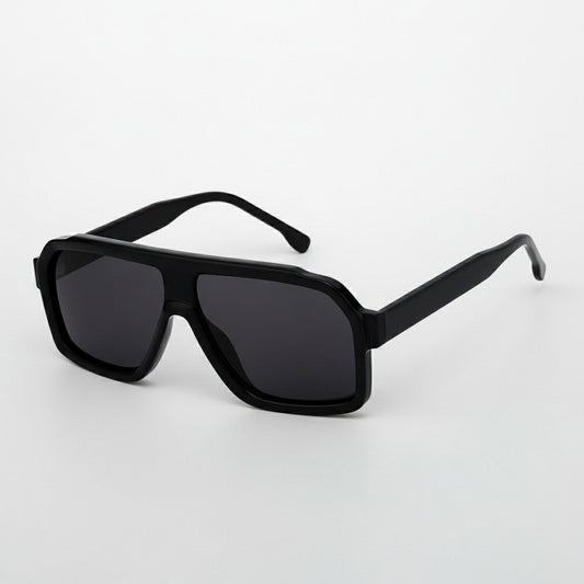Unisex Oversized Punk-Sonnenbrille | Robuste Winddichte UV400 Schutzbrille für Sommer 8