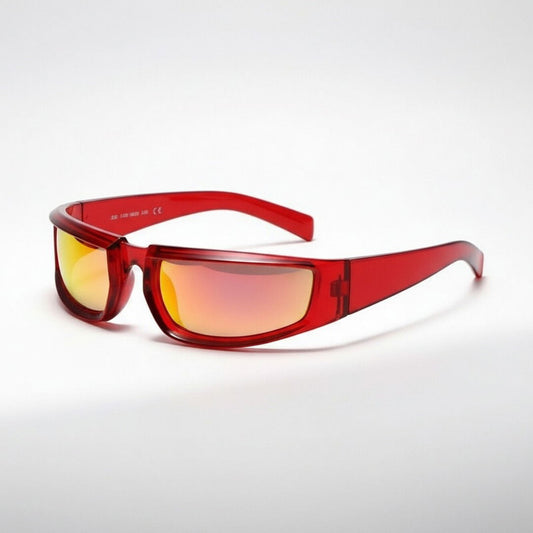 Unisex Punk Kunststoff Sonnenbrille | Luxuriöses Quadratisches Design mit UV400-Schutz 1