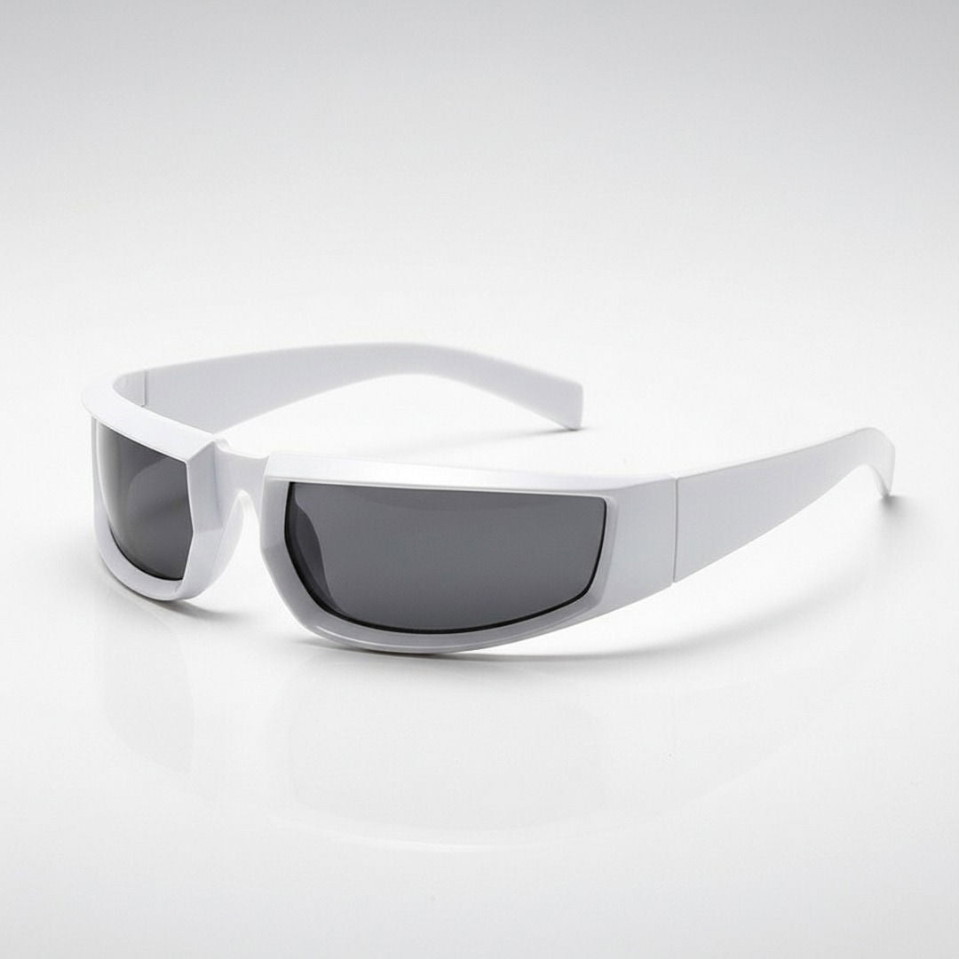 Unisex Punk Kunststoff Sonnenbrille | Luxuriöses Quadratisches Design mit UV400-Schutz 1