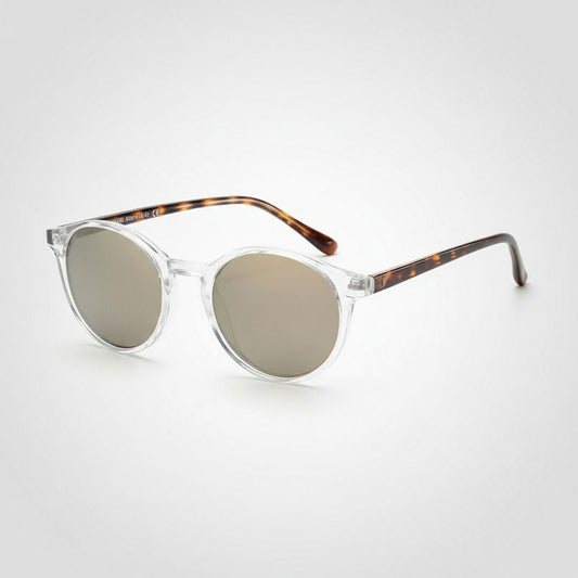 Unisex Runde Polarisierte Sonnenbrille | Retro Leopardenmuster für Sommer 2025 | UV400 Schutz und Bequemer Rahmen 5