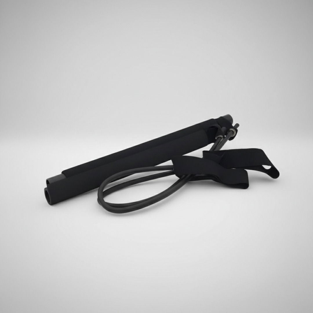 Vielseitige Pilates Stange mit Widerstandsband für Effektives Ganzkörpertraining | Ideal für Zuhause und Unterwegs 2