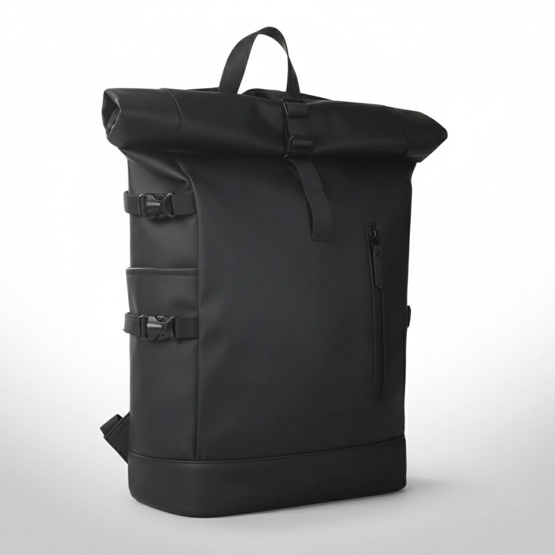 Vielseitiger Rolltop Rucksack | Wasserdichtes Design mit Ergonomischen Tragegurten für Alltag und Reisen 7