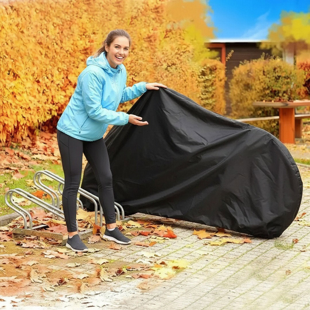 Wasserdichte Fahrradabdeckung | 3-lagige Schutzhülle mit UV-Schutz | Langlebig für Optimalen Wetterschutz 3