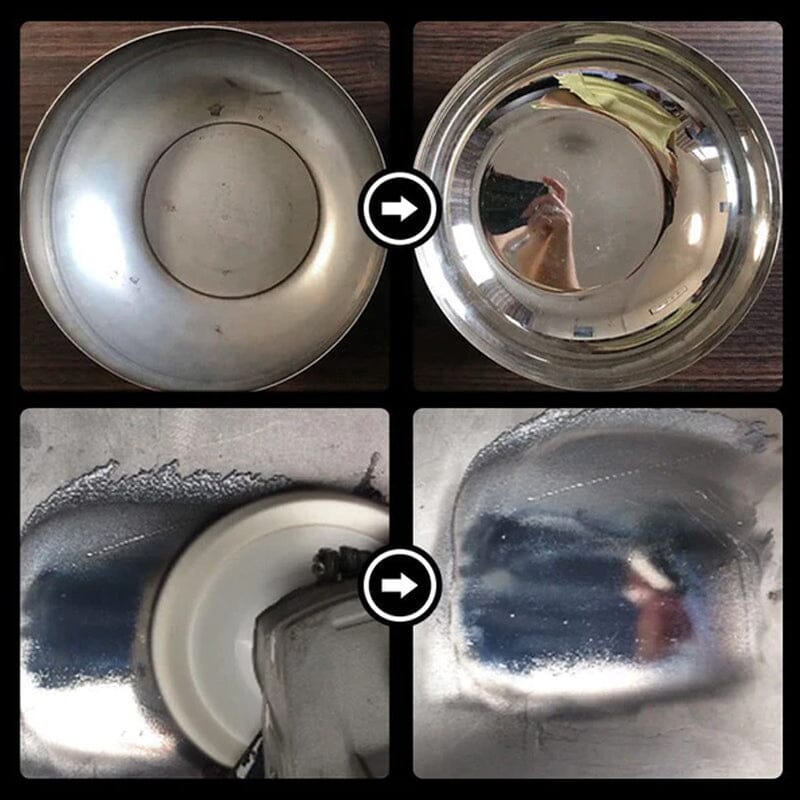 Wollpolierwerkzeugscheibe | Polierdisk für vielseitige Anwendungen mit hoher Flexibilität | Ideal zum Polieren von Metall und Holz 5