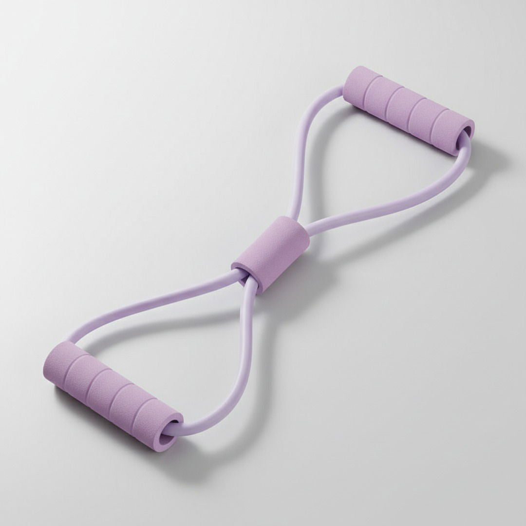 YogaFlex | Widerstandsband aus Silikon-TPE mit gepolstertem Schloss | Flexibles Trainingsgerät für Kraft und Mobilität 4