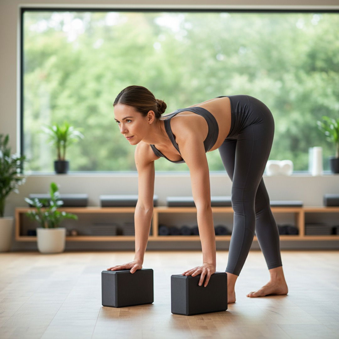 Yoga Blöcke | EVA-Schaum Yoga Block mit Rutschfester Oberfläche | Stabilität und Komfort für Alle Übungen 4